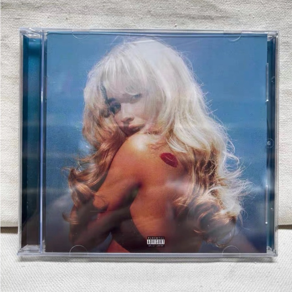 Music Album CD with Blonde Cover Art